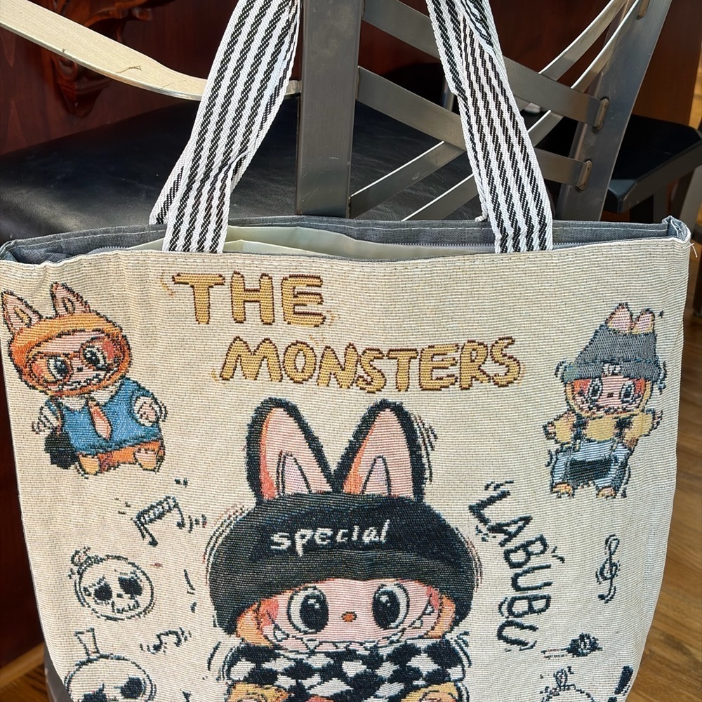Labubu The Monsters Tote Bag - Picture 2 of 5
